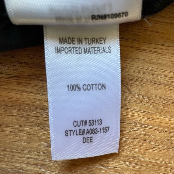 Agolde Distressed Black Non-Stretch Cotton Denim Shorts Dee High Rise - Picture 10 of 14